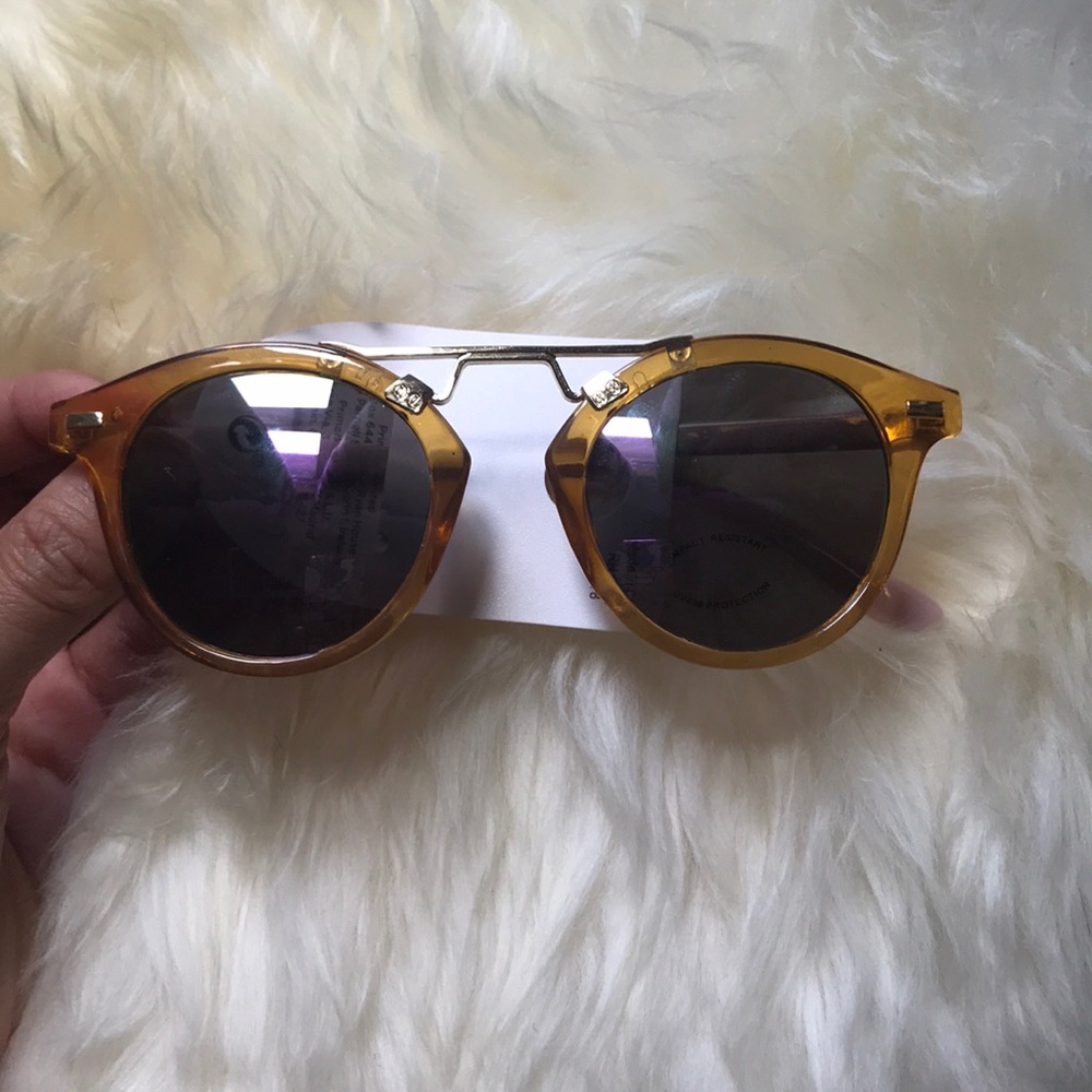Orange and Pink Sunglasses